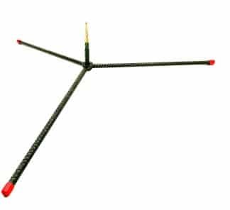 Medium Golden Spike Rebar Stand, 5/bundle (for 6'-8' trees) Tips not included