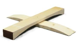 WTS183, TRU-CUT Wood Stand 18" 2x3 (brown) 20/bundle (for 3'-5' trees)