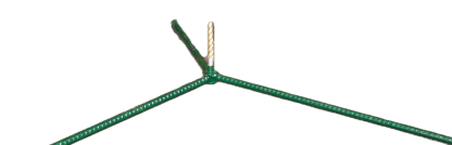RTS Super Medium, Golden Spike Rebar Stand, 4/bundle (for 7'-9' trees) Tips not included