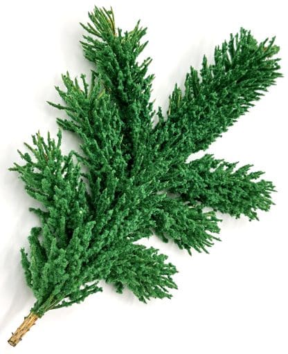 Green Colored Flock, Self-Adhesive, Cotton Blend, 25lb bag
