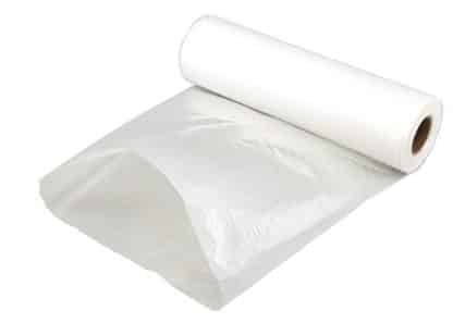 Poly Tubing 84 Perf Clear - 84" X 500 ft roll, Perforated every 10 feet