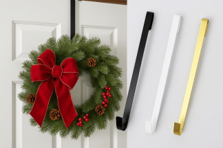 Wreath Hanger Black, 12/case