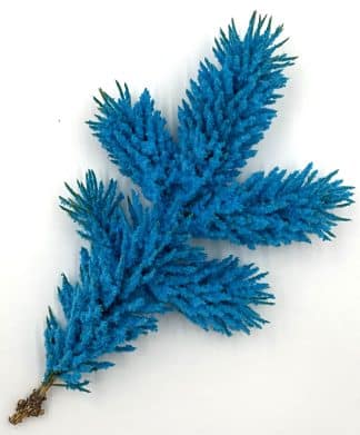 Sky Blue Colored Flock, Self-Adhesive, Cotton Blend, 25lb bag