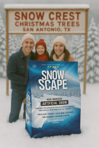 SnowScape, Non-Adhesive Artificial Snow, 22lb bag