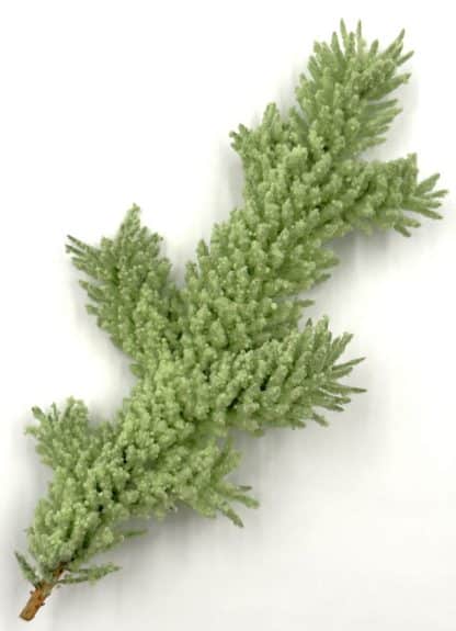 Lime Green Colored Flock, Self-Adhesive, Cotton Blend, 25lb bag