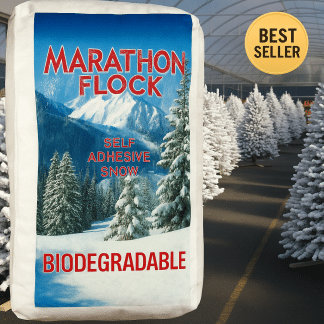 Flock Marathon, Adhesive Snow Flock, 25 lb bag