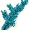 Turquoise Colored Flock, Self-Adhesive, Cotton Blend, 25lb bag