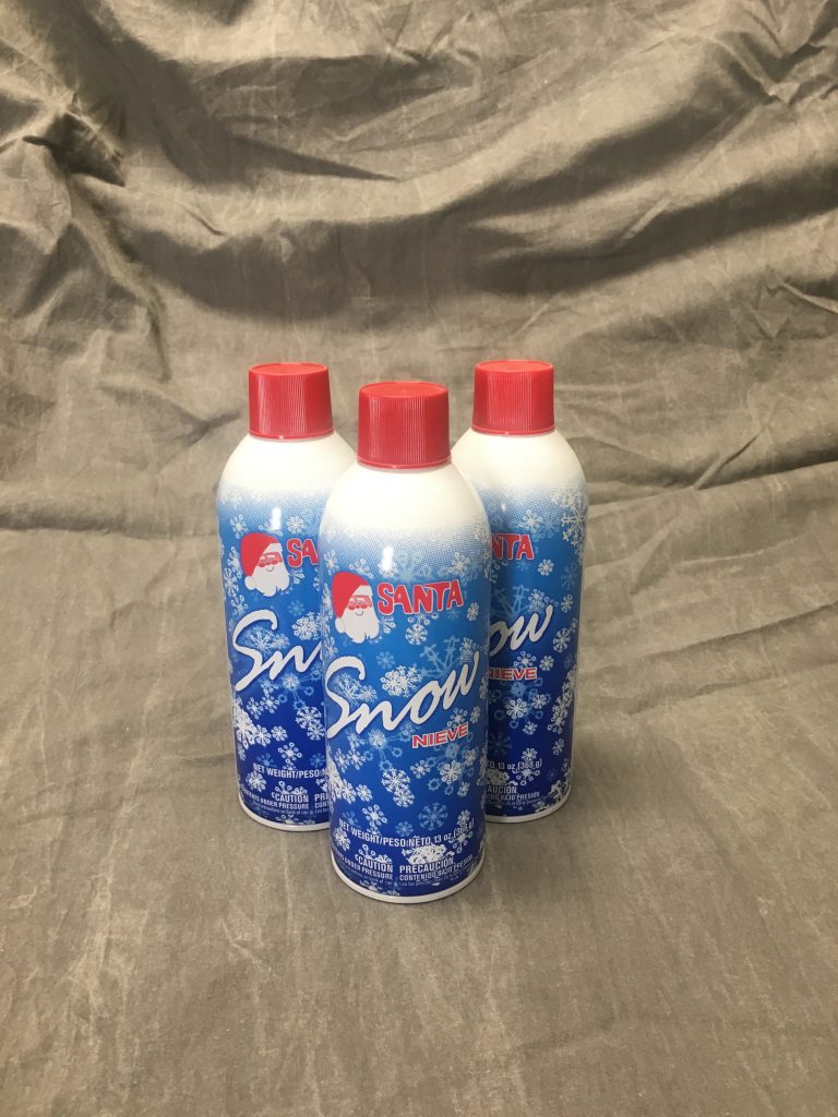 Spray Snow 12/case Pursell Manufacturing