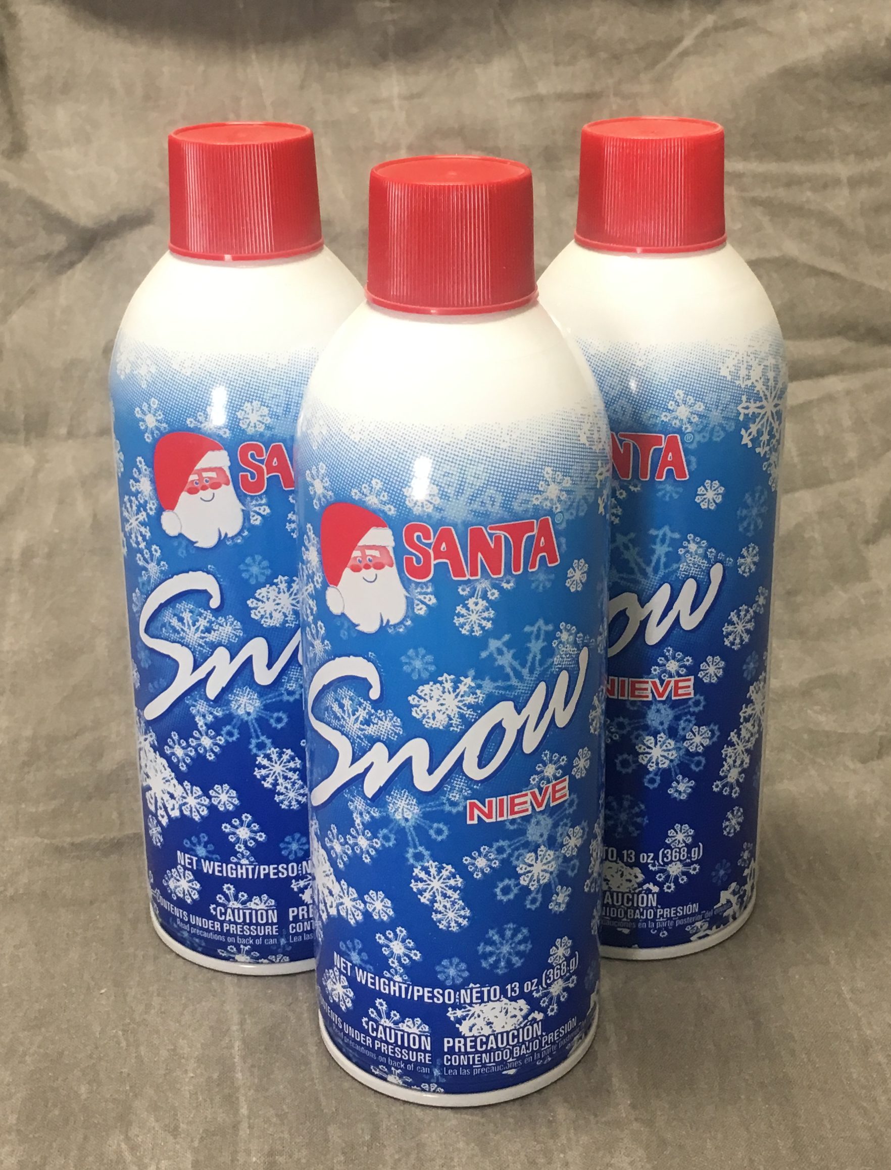 12 each: Santa Large Snow Blower Heavy Duty Snow Spray (499-0523S)