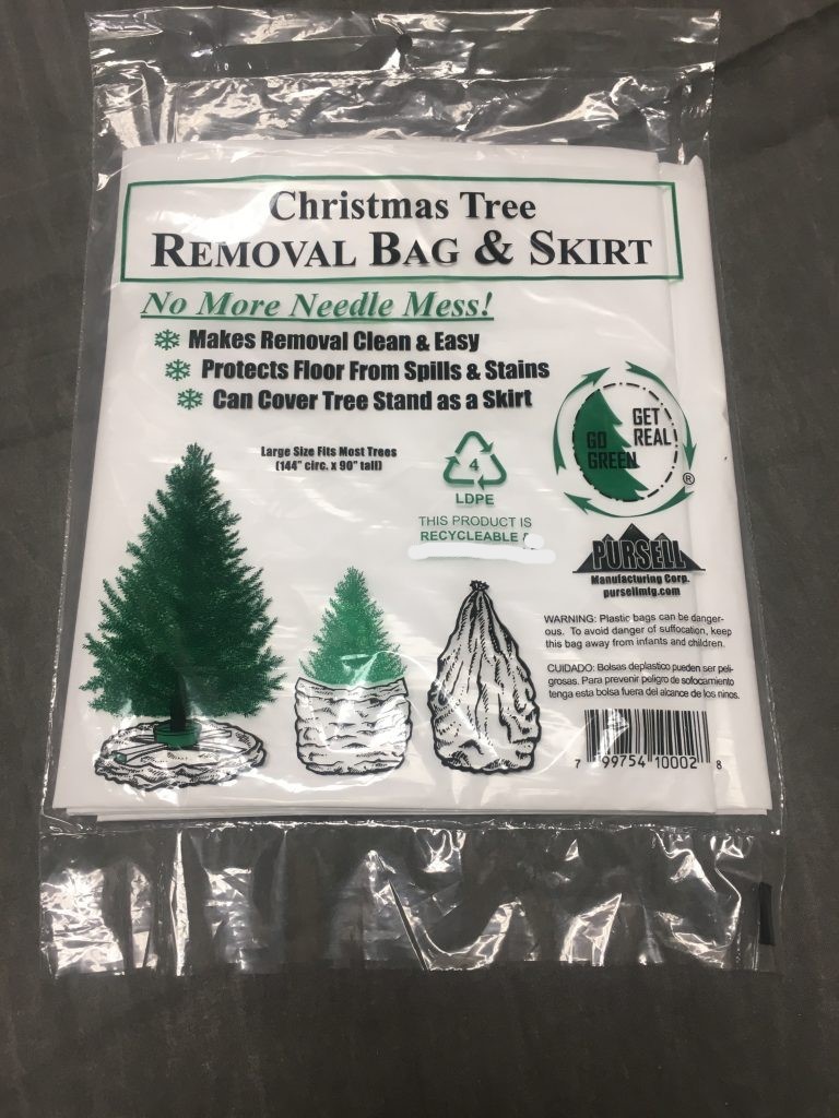job Belongs Tragic Christmas Tree Removal Bag, Bulk 50/case – Pursell Manufacturing