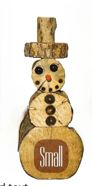 Snowman Small, 15"-18" tall, un-decorated, 75/bin
